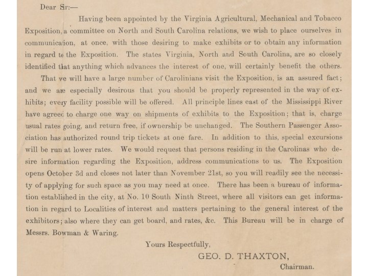 (a) Virginia Agricultural, Mechanical & Tobacco Exposition Souvenir Medal - 1888