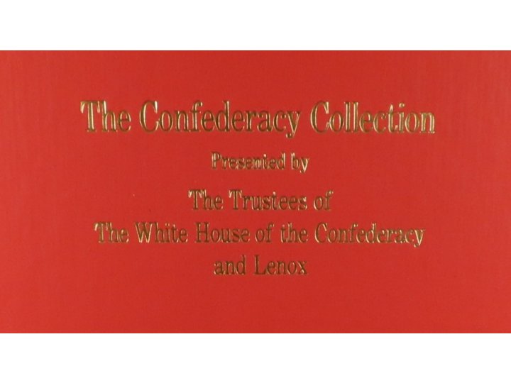 Museum of the Confederacy Commemorative Plate