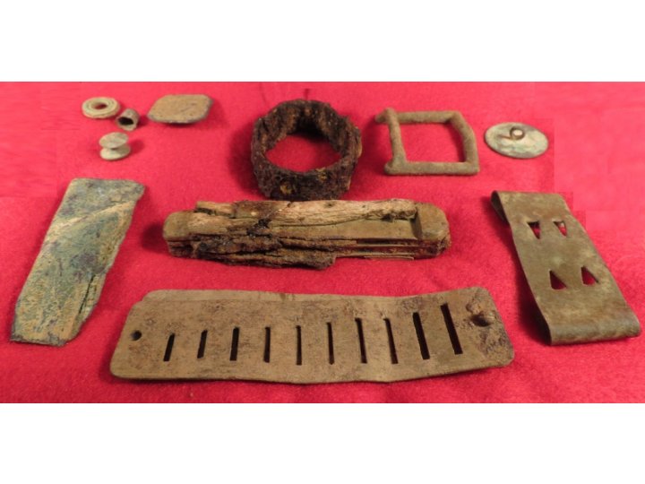 Civil War Relics from North Anna, VA