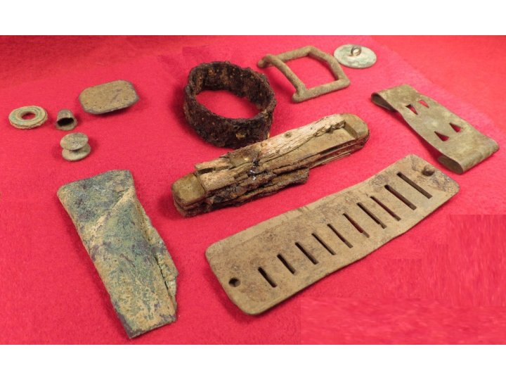 Civil War Relics from North Anna, VA