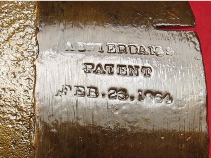 US 3 inch Absterdam Type III Shell with Patent Date