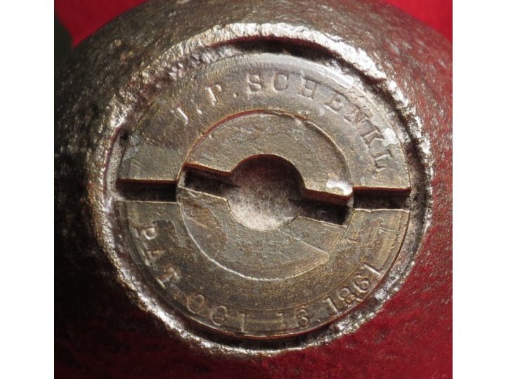 US 20 Pounder Read-Parrott Shell - Schenkl Percussion Fuse