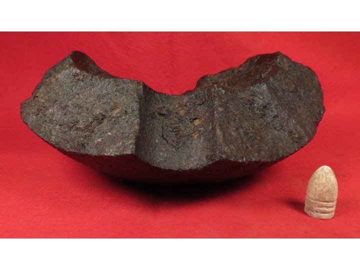 Huge Artillery Fragment from Eight Inch Mortar Shell