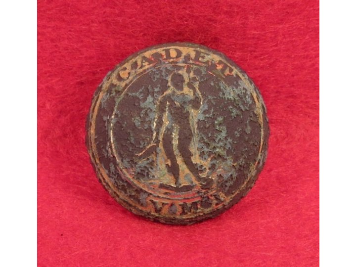 Rare VMI - Virginia Military Institute Cadet Coat Button - Appomattox