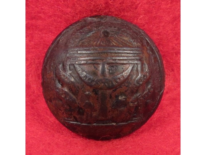Georgia State Seal Coat Button