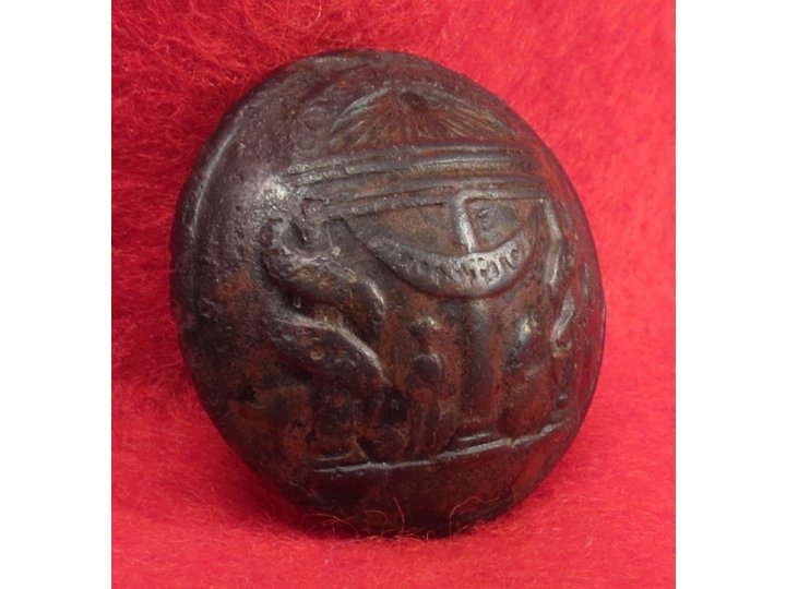 Georgia State Seal Coat Button