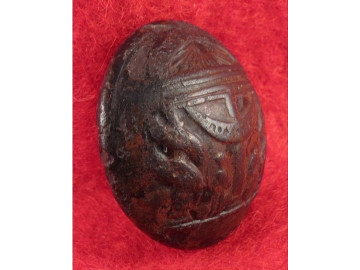 Georgia State Seal Coat Button