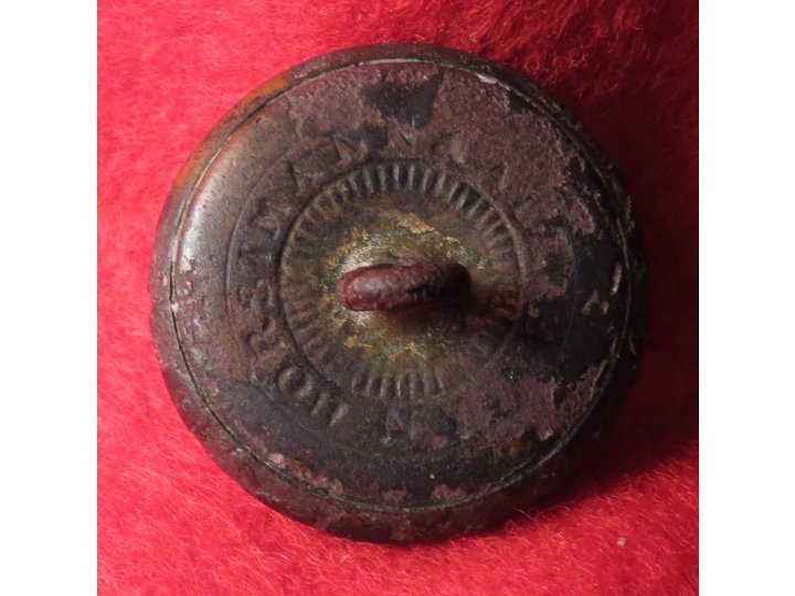 Georgia State Seal Coat Button