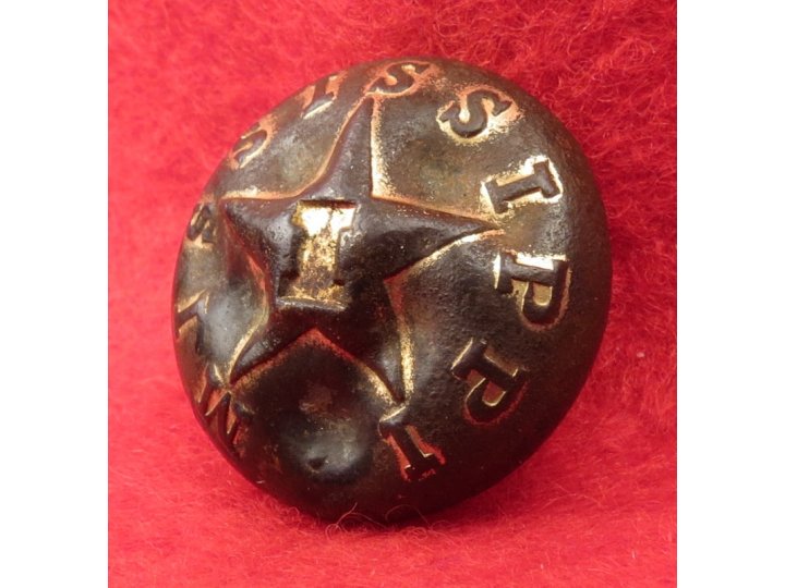 Mississippi Infantry Coat Button