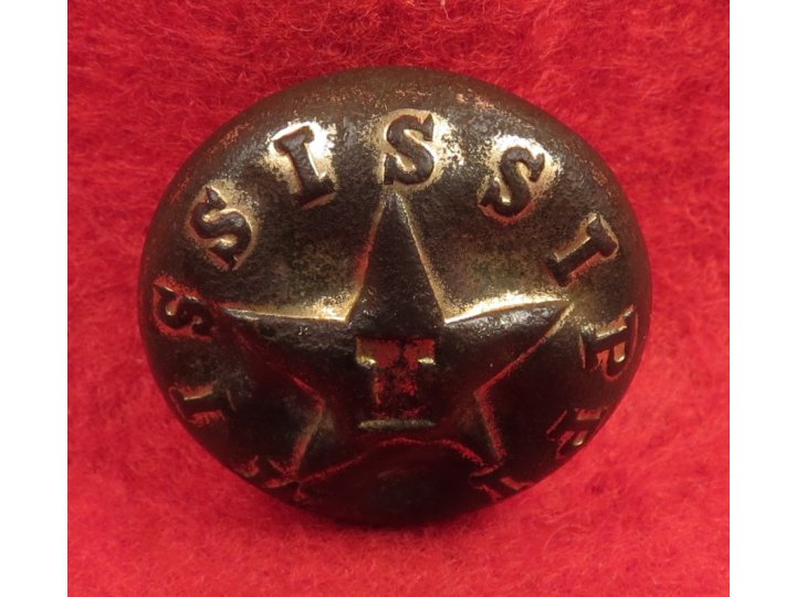 Mississippi Infantry Coat Button