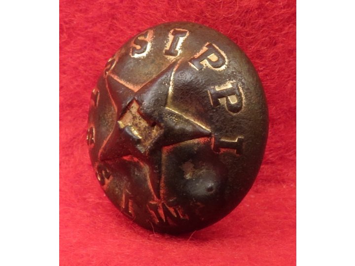 Mississippi Infantry Coat Button