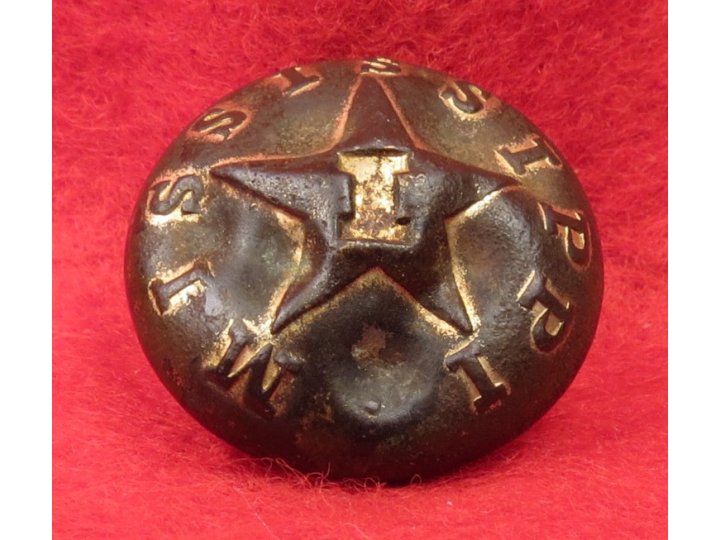 Mississippi Infantry Coat Button