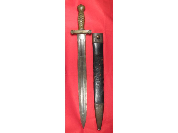 U.S. Ames Model 1832 Artillery Short Sword and Scabbard