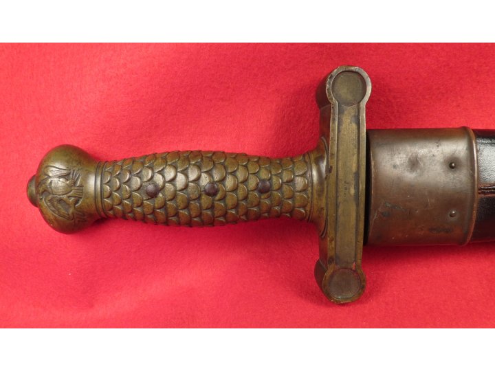 U.S. Ames Model 1832 Artillery Short Sword and Scabbard