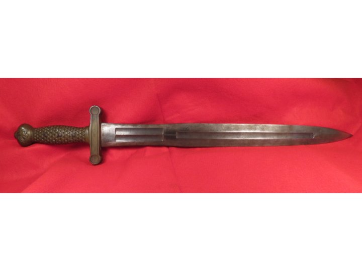 U.S. Ames Model 1832 Artillery Short Sword and Scabbard