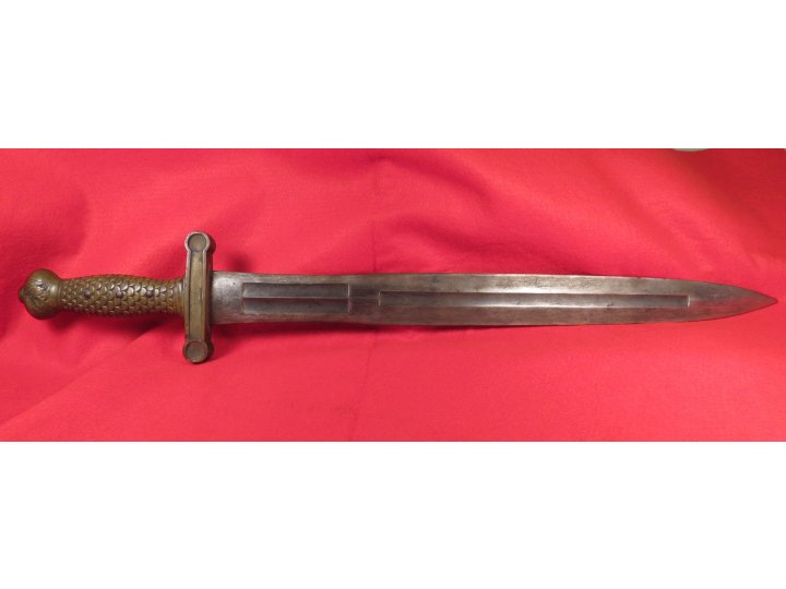 U.S. Ames Model 1832 Artillery Short Sword and Scabbard