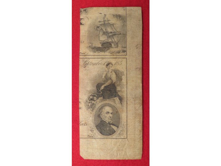  County of Fluvanna, VA One Dollar Note - Dated 1862 