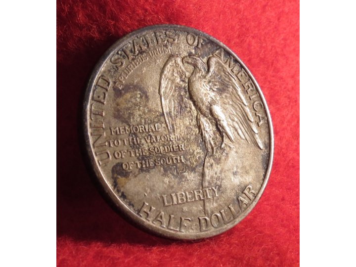  1925 Stone Mountain Memorial Half Dollar Silver Coin