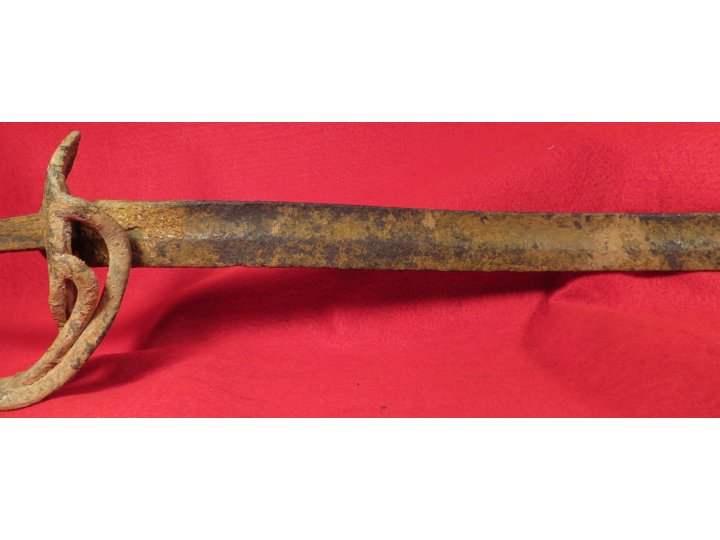 Confederate Enlisted Mans Cavalry Saber - Kenansville - Published