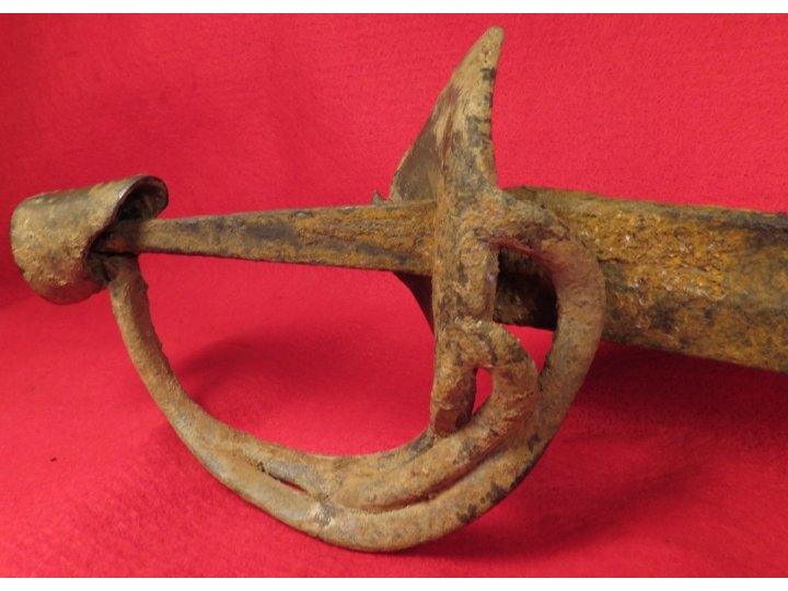 Confederate Enlisted Mans Cavalry Saber - Kenansville - Published