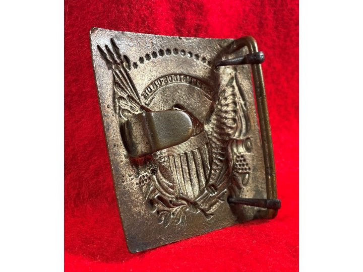  Pre-Civil War 1818-1835 Common Militia Belt Plate - High Quality