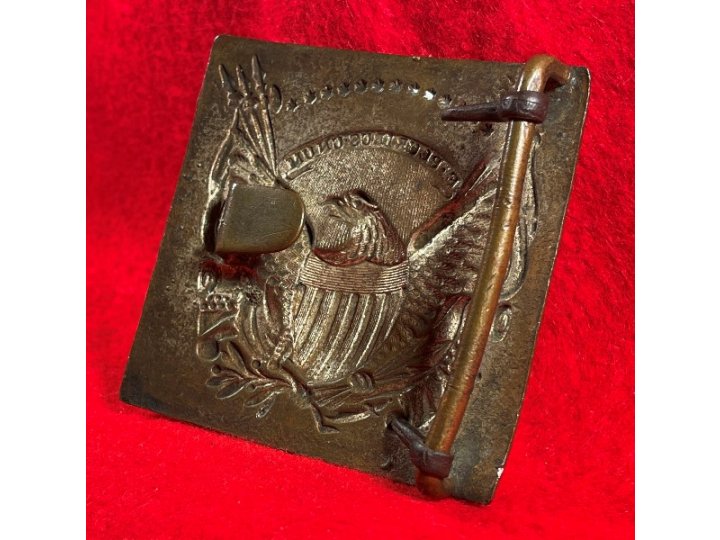  Pre-Civil War 1818-1835 Common Militia Belt Plate - High Quality