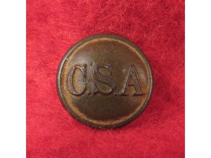 Confederate General Army Service Kepi Button