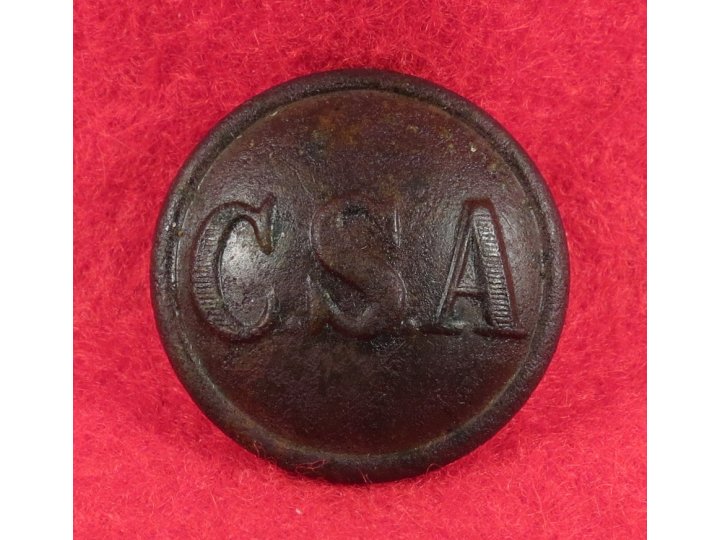 Confederate Army "CSA" General Service Coat Button