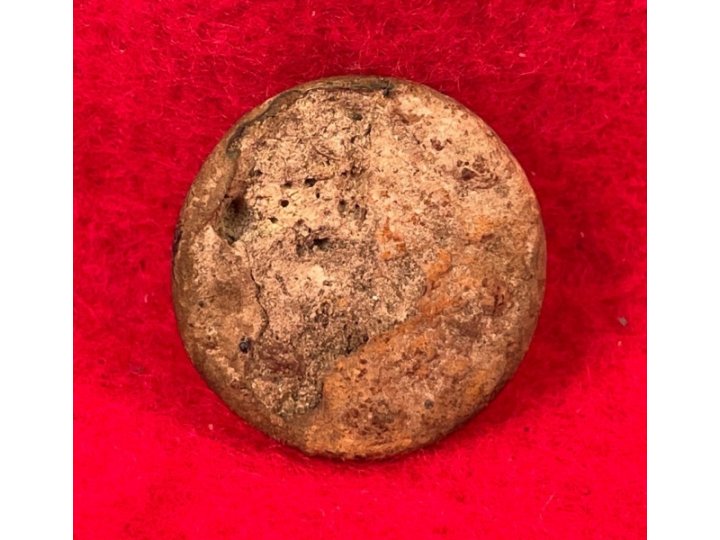 Confederate Artillery Coat Button - Front Only