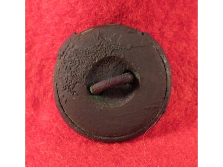 Confederate Manuscript Infantry Coat Button