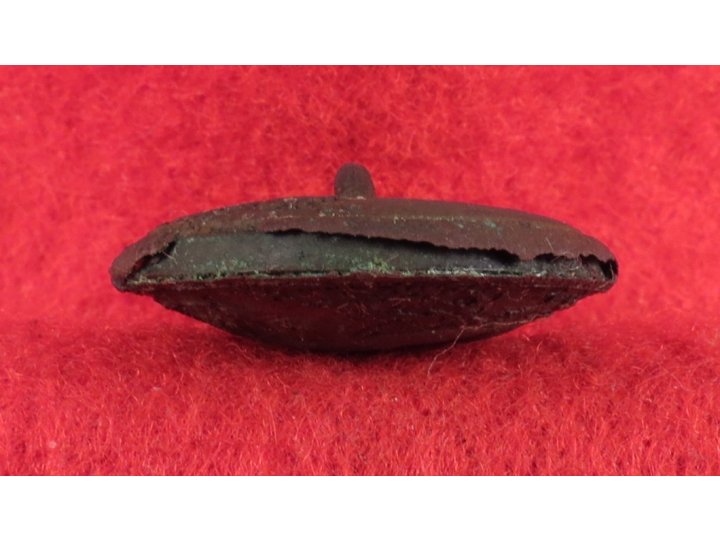 Confederate Manuscript Infantry Coat Button