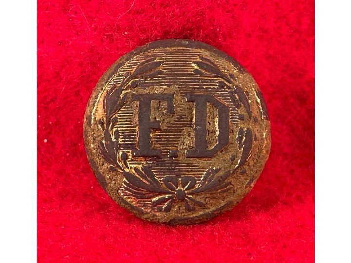 Fire Department Coat Button