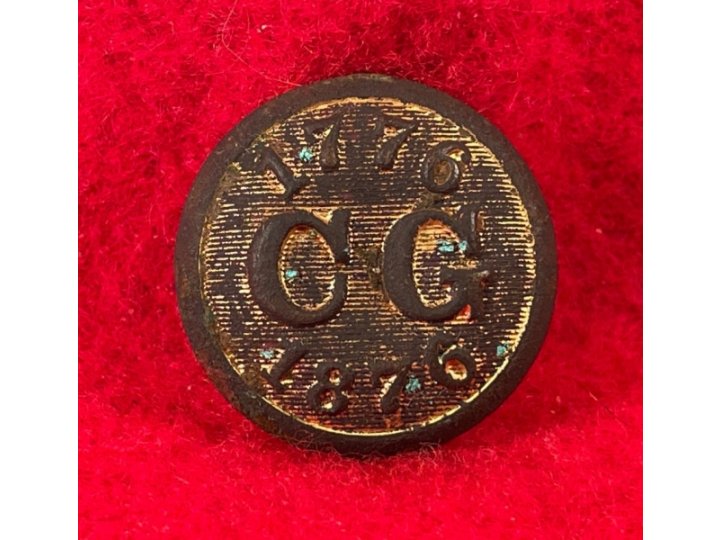 Centennial Guard Coat Button - 1st World's Fair - Post-Civil War