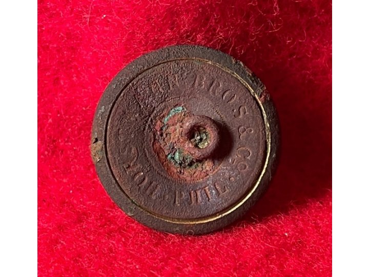 Centennial Guard Coat Button - 1st World's Fair - Post-Civil War