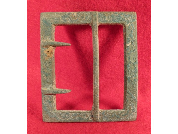 Confederate Standard Frame Waist Belt Buckle