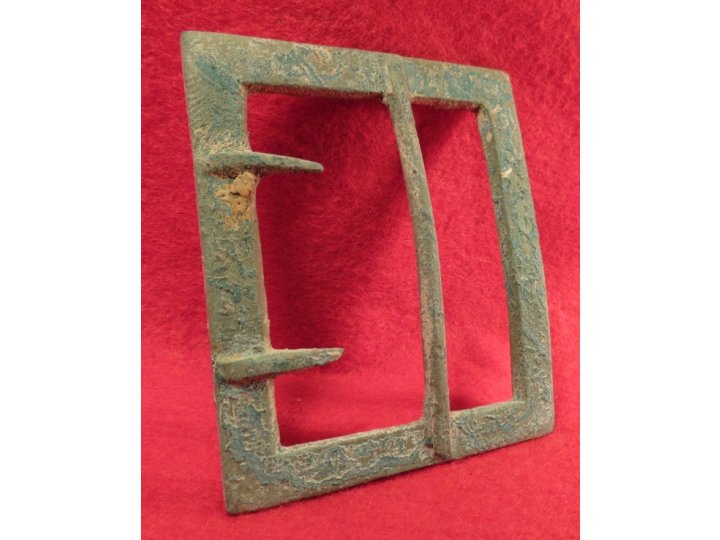 Confederate Standard Frame Waist Belt Buckle