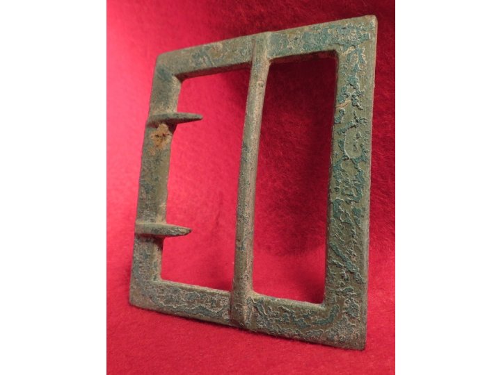 Confederate Standard Frame Waist Belt Buckle