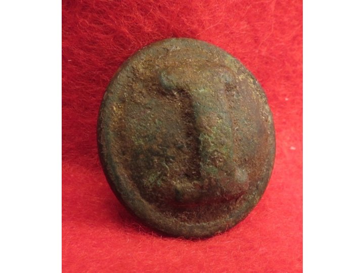 Confederate Infantry Coat Button - Cast I