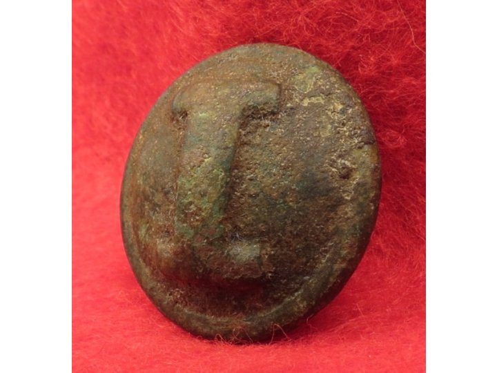 Confederate Infantry Coat Button - Cast I