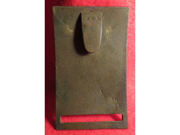 Federal Sword Belt Plate with Keeper