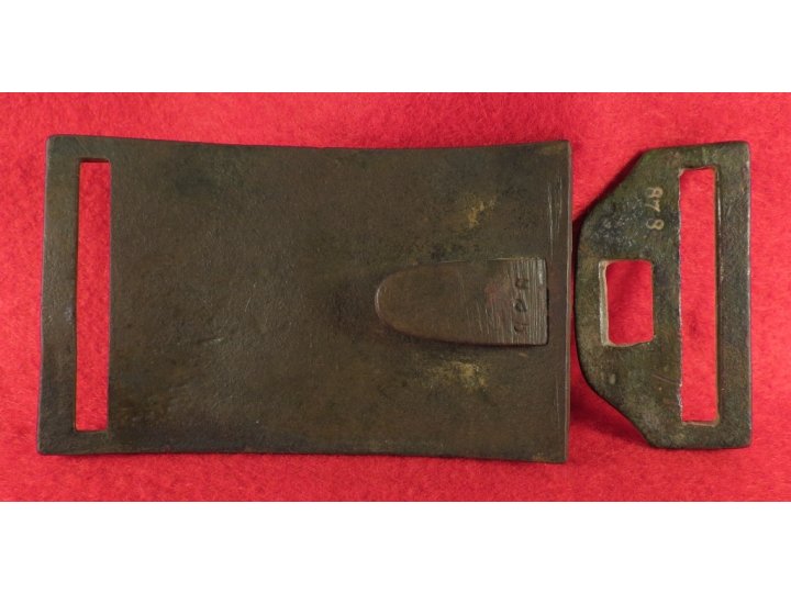 Federal Sword Belt Plate with Keeper