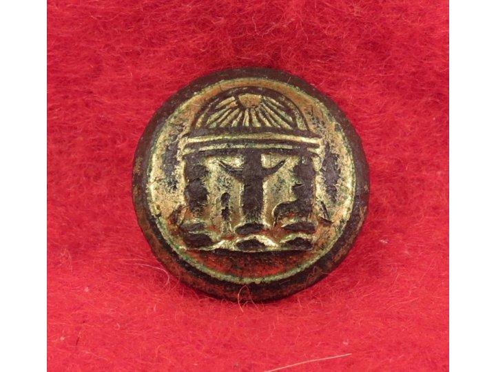 Georgia State Seal Cuff Button