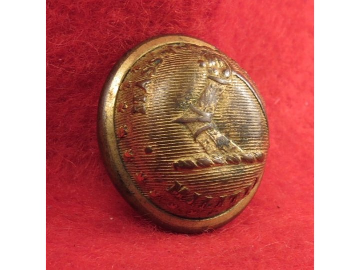 Massachusetts State Seal Coat Button