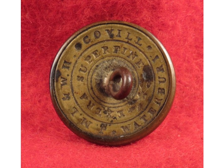 Massachusetts State Seal Coat Button