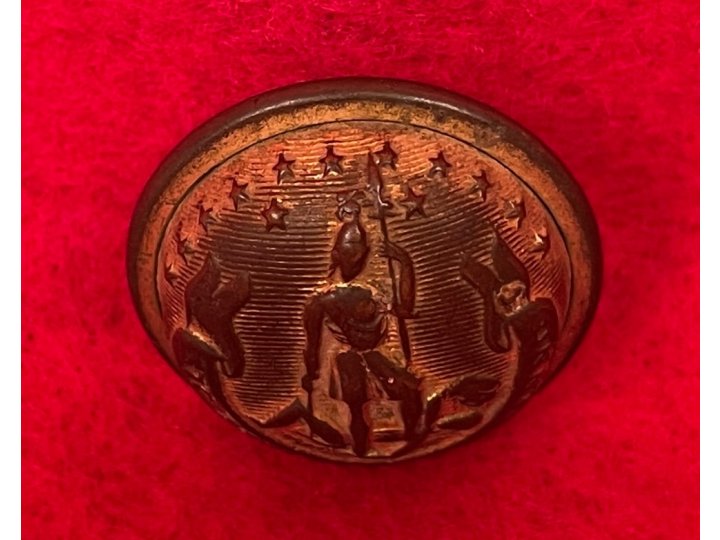 Virginia State Seal "Staff Officer" Coat Button