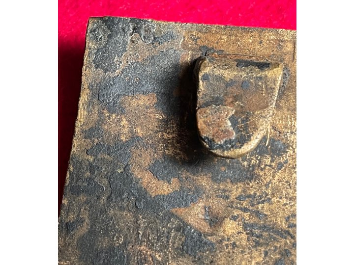 Federal Sword Belt Buckle and Keeper - Water Find