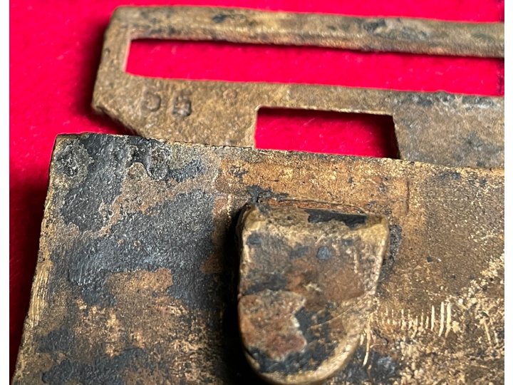 Federal Sword Belt Buckle and Keeper - Water Find