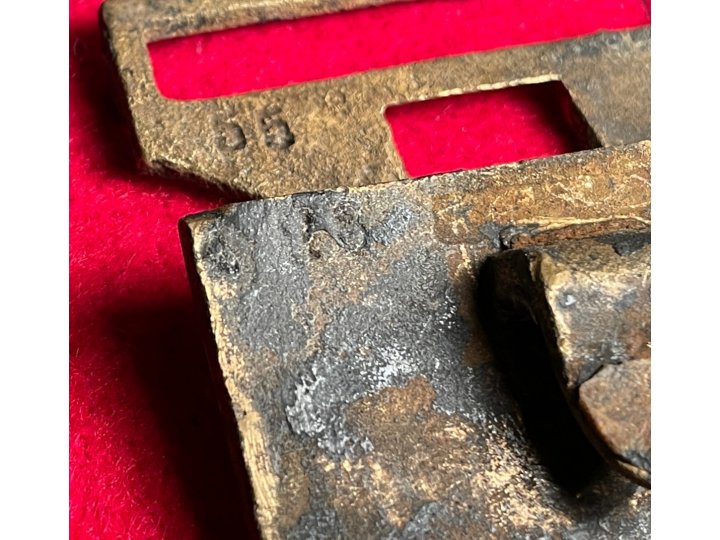 Federal Sword Belt Buckle and Keeper - Water Find