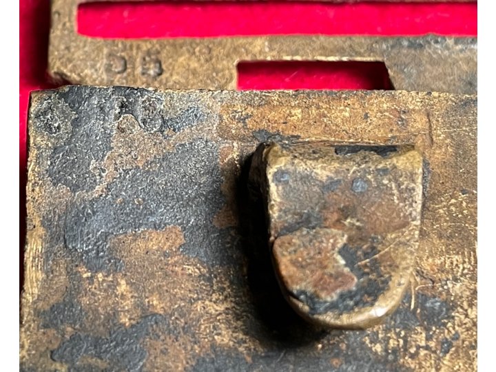 Federal Sword Belt Buckle and Keeper - Water Find