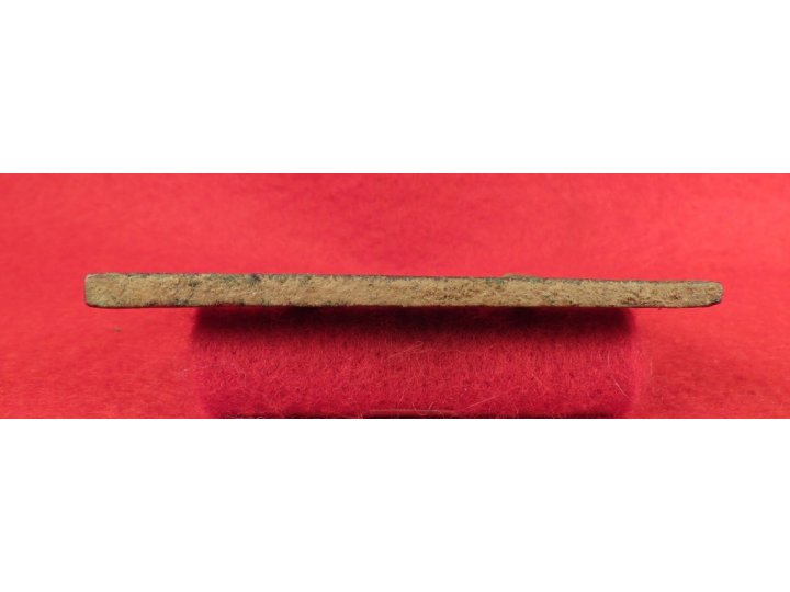 Confederate Frame Belt Buckle - "Gutter Back"